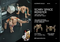 Scary Space Monster