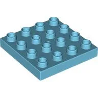 Duplo Plate 4 x 4 / Medium Azure