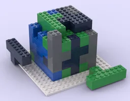 Y Pentominoe 5x5x5 cube with Lego studs