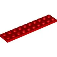 Plate 2 x 10 / Red