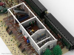 Large Train Station