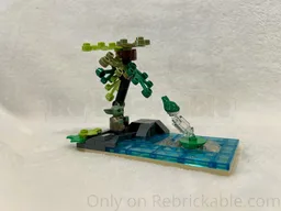 Small Scale Grogu Bog Scene