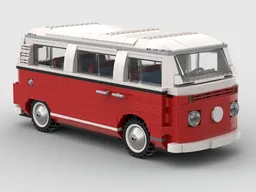 10220 VW T2 Van red