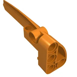Technic Panel Fairing #5 Long Smooth, Side A / Orange