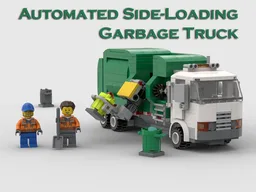 Automated Side-Loading Garbage Truck
