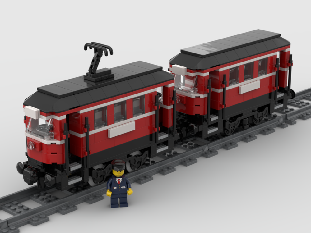 Lego Historic Tram - Historische Straßenbahn
