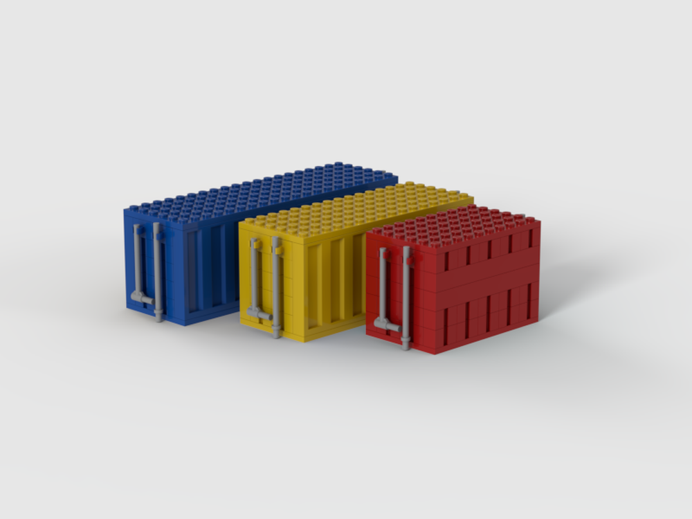Lego Assorted Shipping Containers