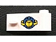 Lego Door 1 x 3 x 1 Right with Box and Arrows and Globe Pattern (Sticker) - Sets 6542 / 4555