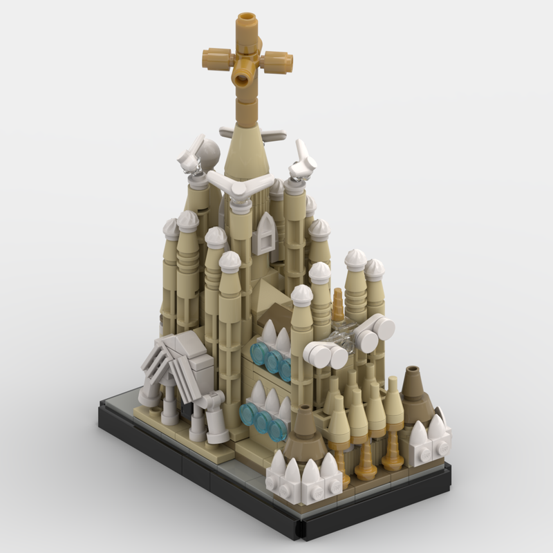 Lego Sagrada Familia (Completed state)