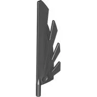 Creature Body Part, Wing 9L with Stylized Feathers / Black