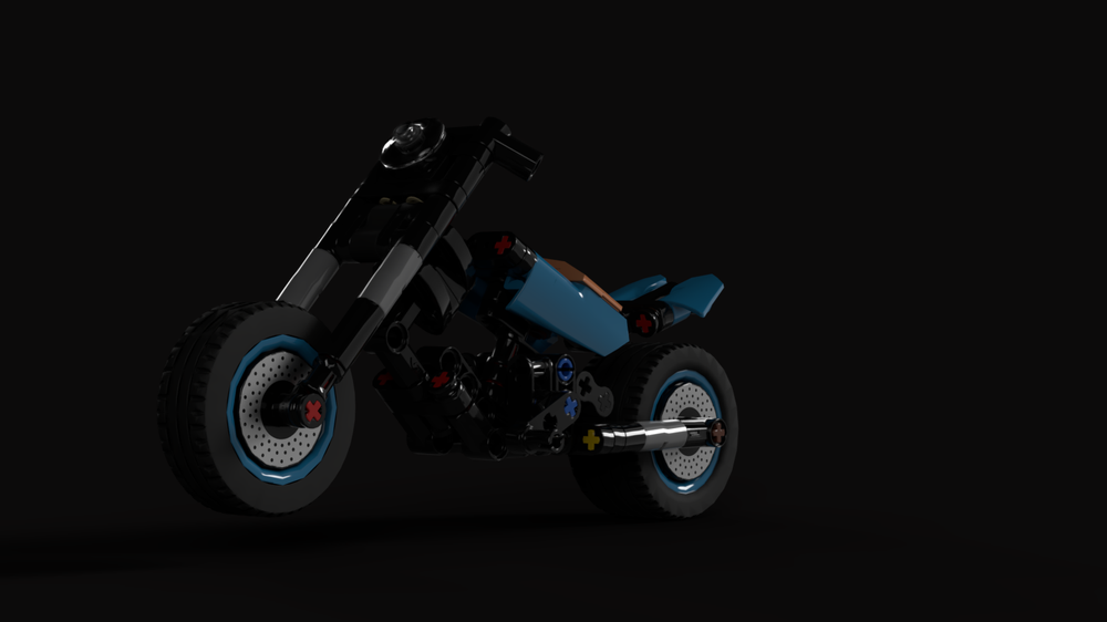 Lego custom street bike