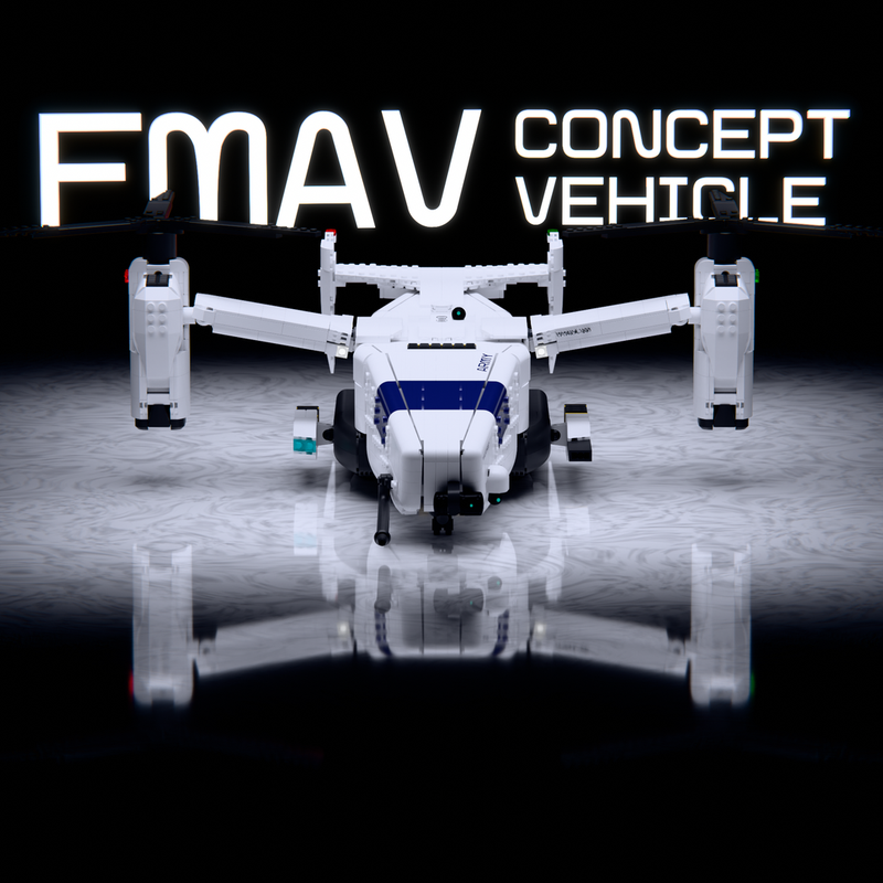 Lego Futuristic Mulitrole Aerial Vehicle - FMAV CONCEPT