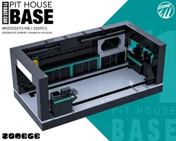 77244 F1 Pit House Show Base