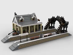 2 Platform Train Station
