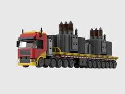Mini tractor with transformer
