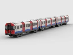 Non-motorised London Underground 1973 Stock Tube Train
