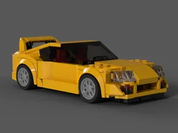 Toyota Supra Mk4 - bright light orange