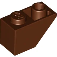 Brick Sloped Inverted 45° 2 x 1 / Reddish Brown