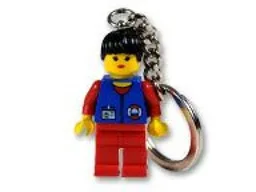 Coast Guard Female Key Chain