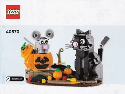 Halloween Cat & Mouse