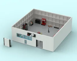 speed champions scale garage V2