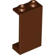 Panel 1 x 2 x 3 [Hollow Studs] / Reddish Brown