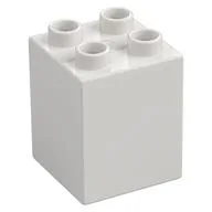 Duplo Brick 2 x 2 x 2 / Coral