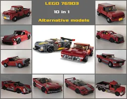 76903 10 in 1 Alternative models set