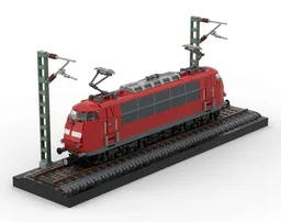 German BR103 Locomotive (red)
