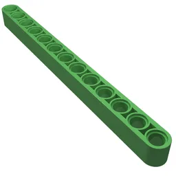 Technic Beam 1 x 13 Thick / Bright Green