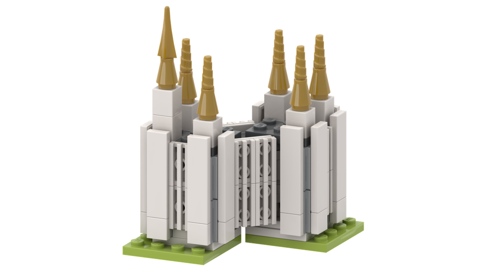 Lego Mini Washington DC Temple
