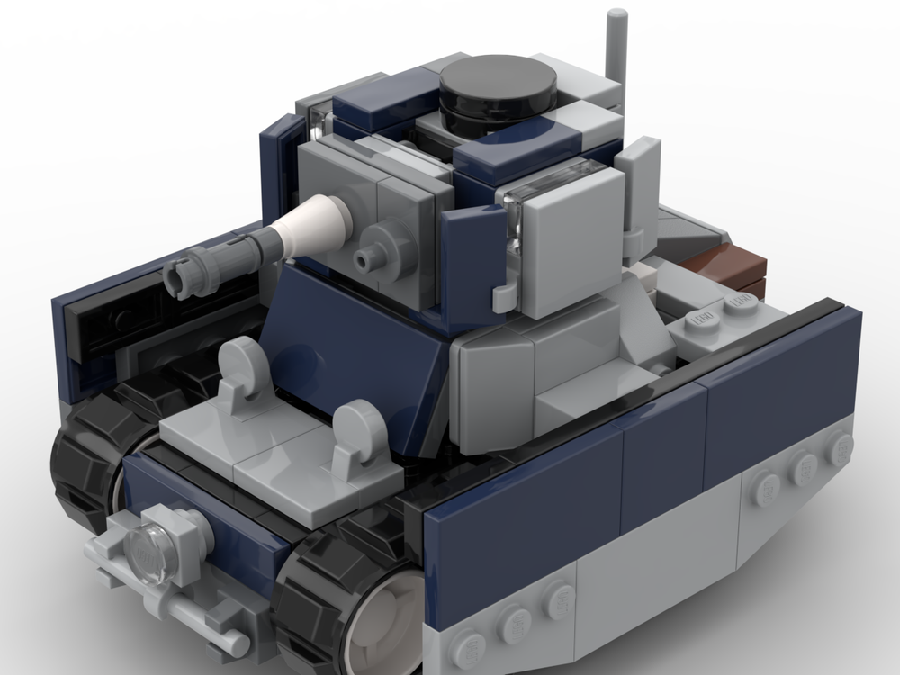 Lego Gallian Light Tank (From Valkyria Chronicles)