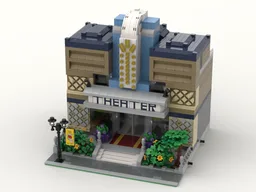 Modular Bricktober Theater