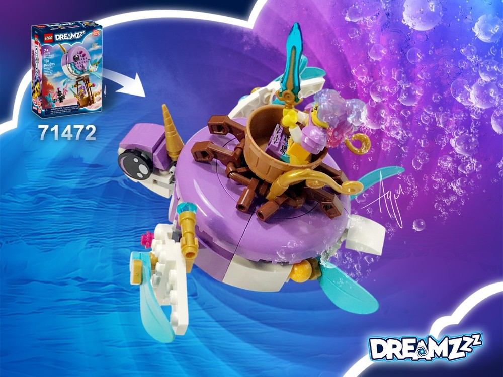Lego 71472 Izzie's Sea Turtle