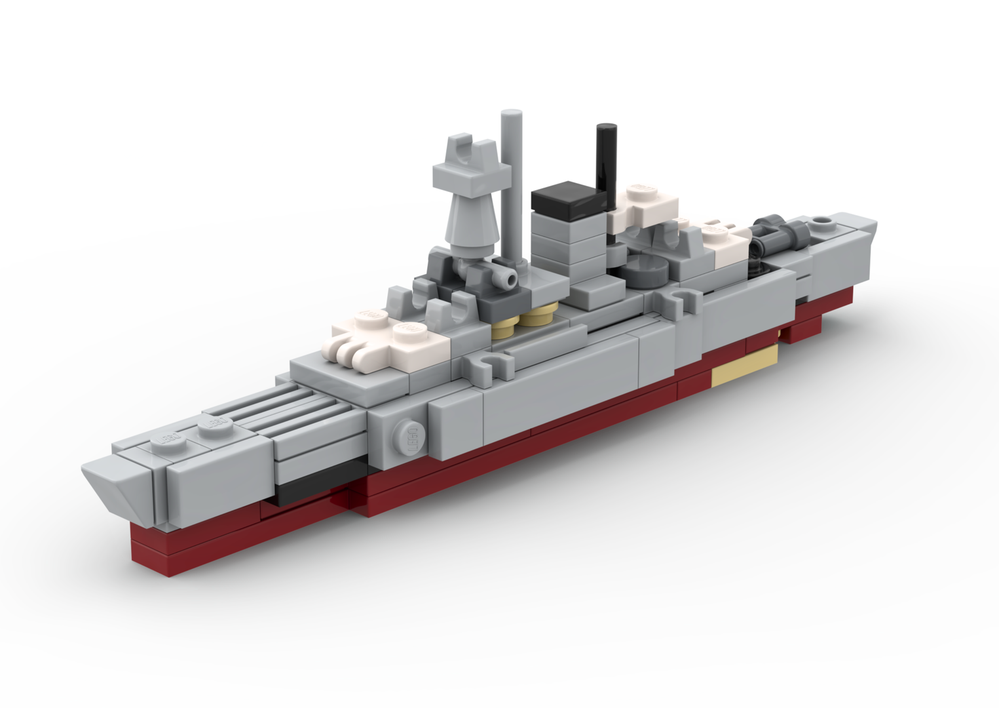 Lego Admiral Graf Spee Cruiser