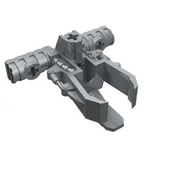 Large Figure Weapon, Zamor Sphere Launcher / Pearl Light Gray