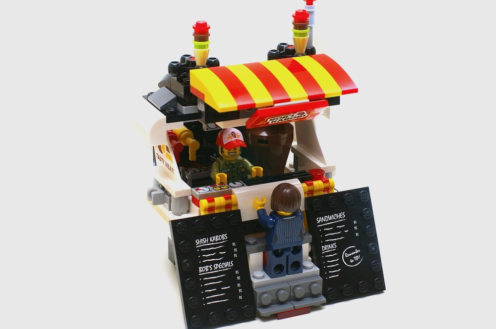 Lego Kebab Cart