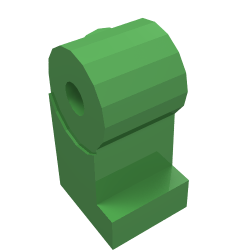 Lego Leg, Left / Bright Green