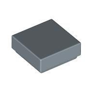 Lego Tile 1 x 1 with Groove / Sand Blue