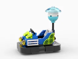 Bumper car - Blue