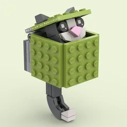 Mechanical Kitty Key Holder