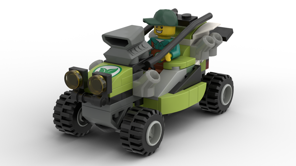 Lego The tractor-buggi or the gardener's car