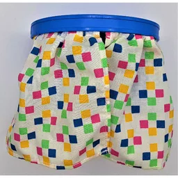 Duplo Shower Curtains, with Plate 6 x 5 / Blue