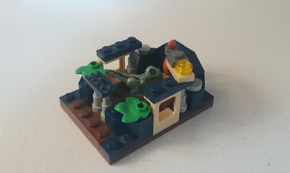 Lego Microscale T. Rex Enclosure 30382 Alternate