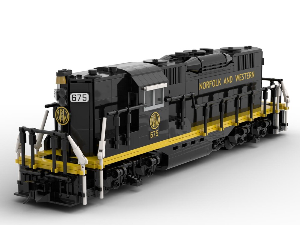 Lego Norfolk & Western GP9