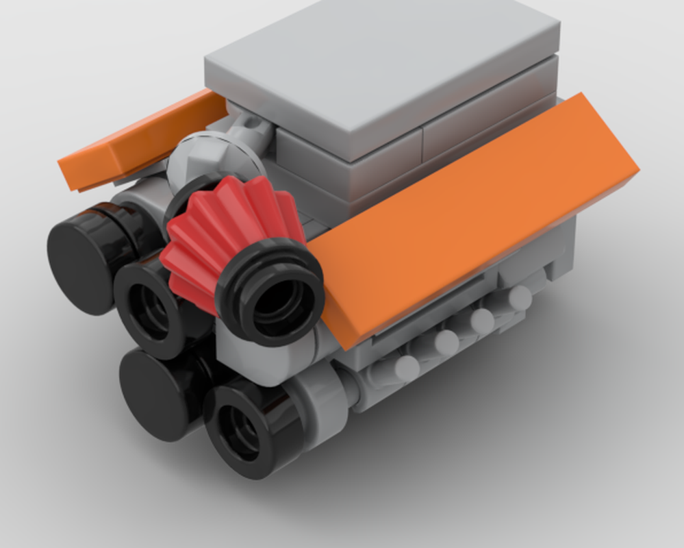 Lego 6.4L Supercharger HEMI V8
