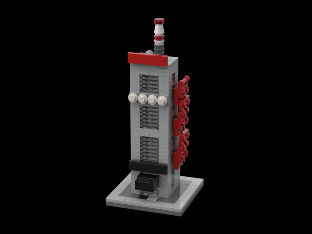 Lego Microscale Daily Bugle