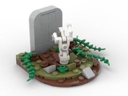 Cemetery skeleton hand