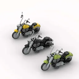 Alternate build of 10269 with ape hangers and different colors