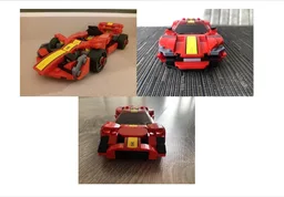 76914 Ferrari Pack! 3in1! Ferrar F1-75, Sf-90 and 330 P4